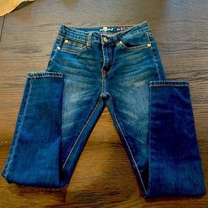 7for all mankind, Girls stretch skinny jeans, size 12